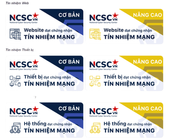 chứng nhận website tín nhiệm mạng